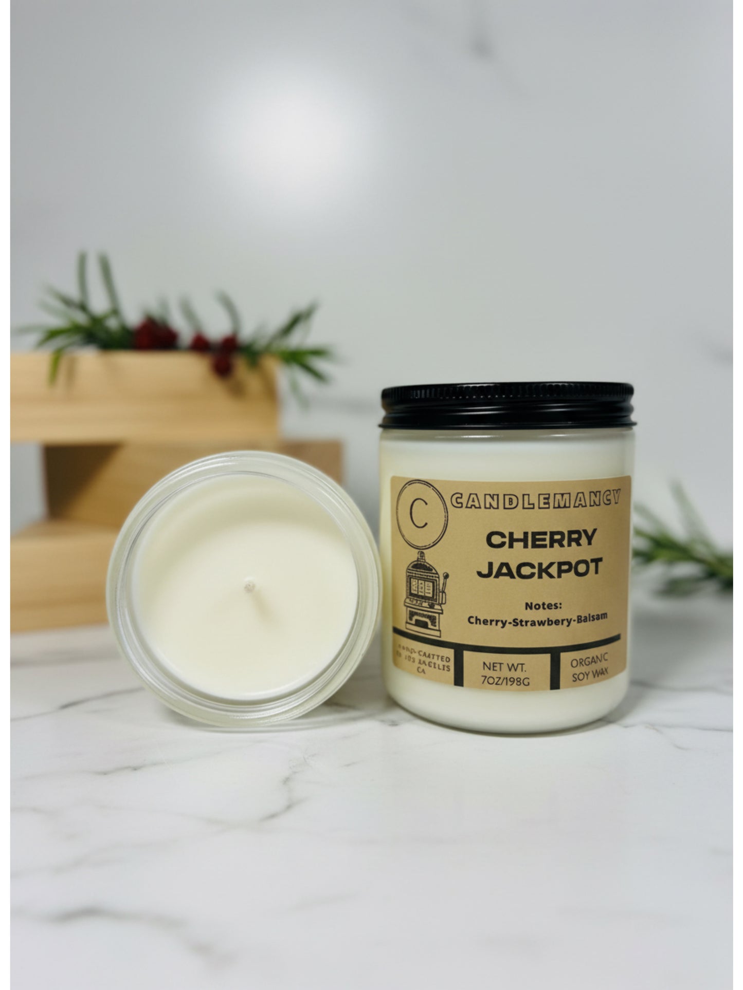 Cherry Jackpot 7oz Scented Candle
