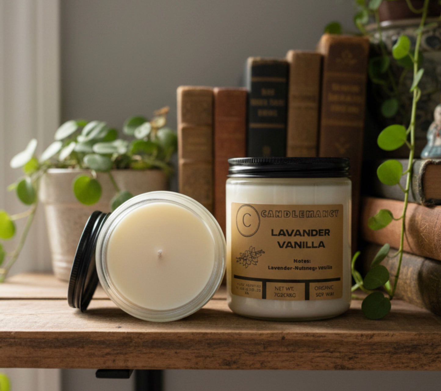 Lavender Vanilla 7oz Scented Candle